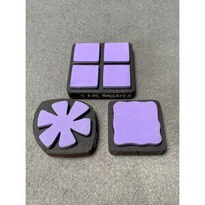 Sizzix Movers & Shapers Repositionable Magnetic Dies Squares Daisy & Fancy Label